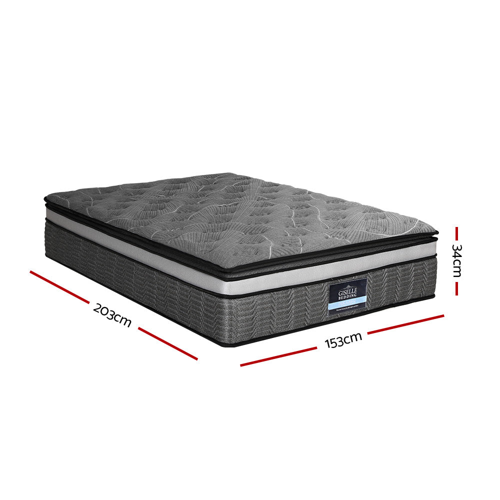 Dreamwave Pocket Spring Mattress – White – Queen
