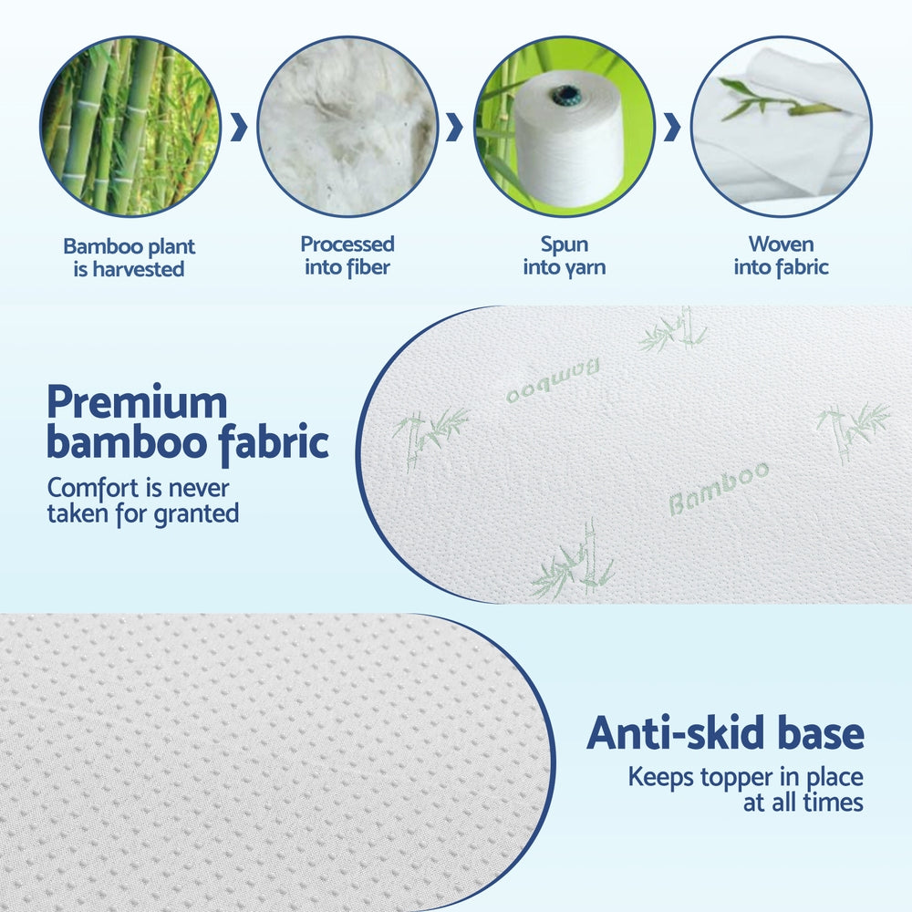 Moonrise Gel Foam Mattress – White – King Single