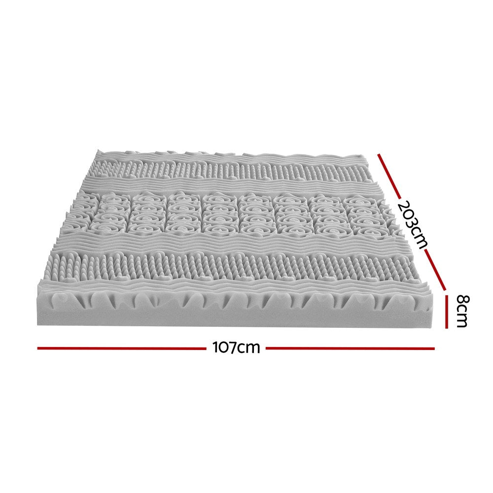 Quietude Memory Foam Mattress – Grey – King Single