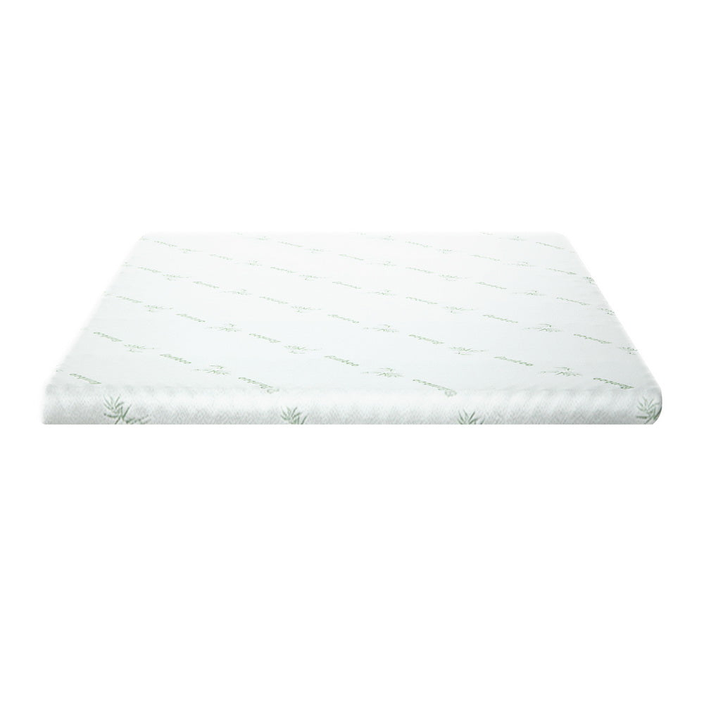 Volos Gel Foam Mattress Topper – White – King