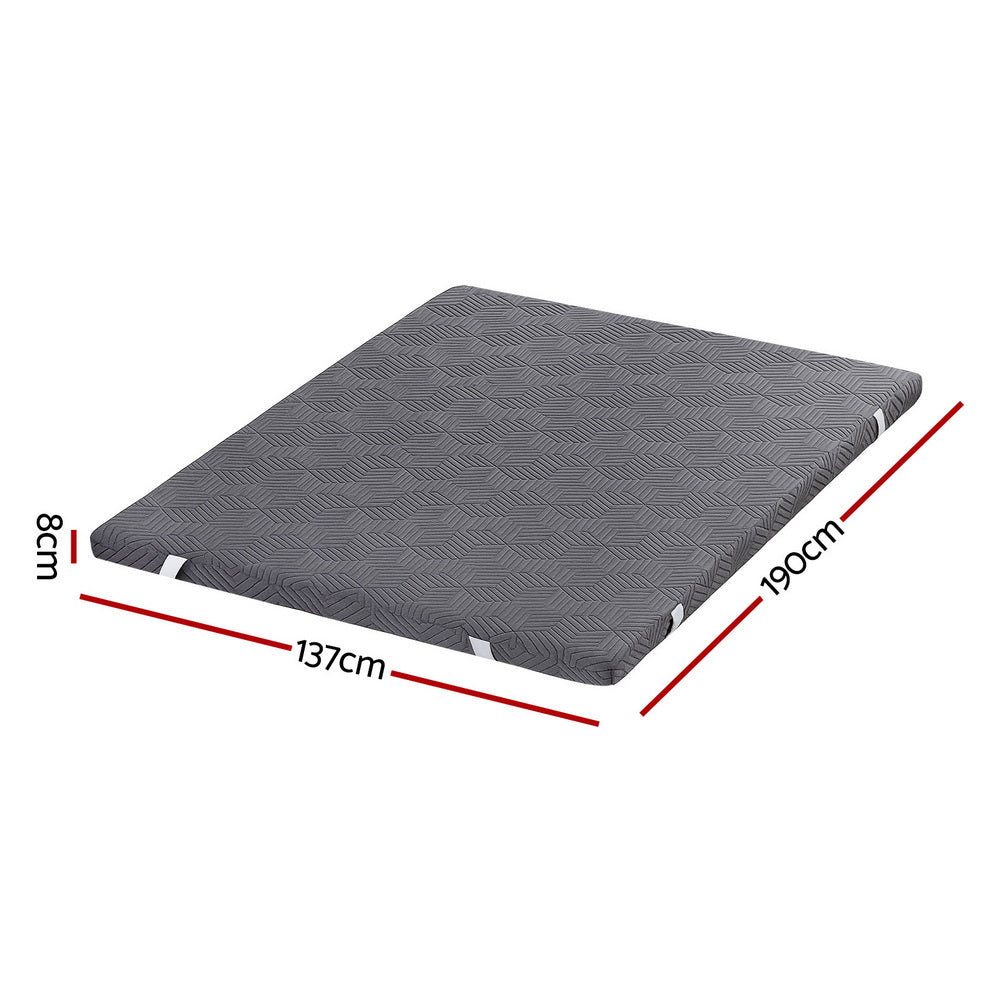 Cora Gel Foam Mattress – White – Double