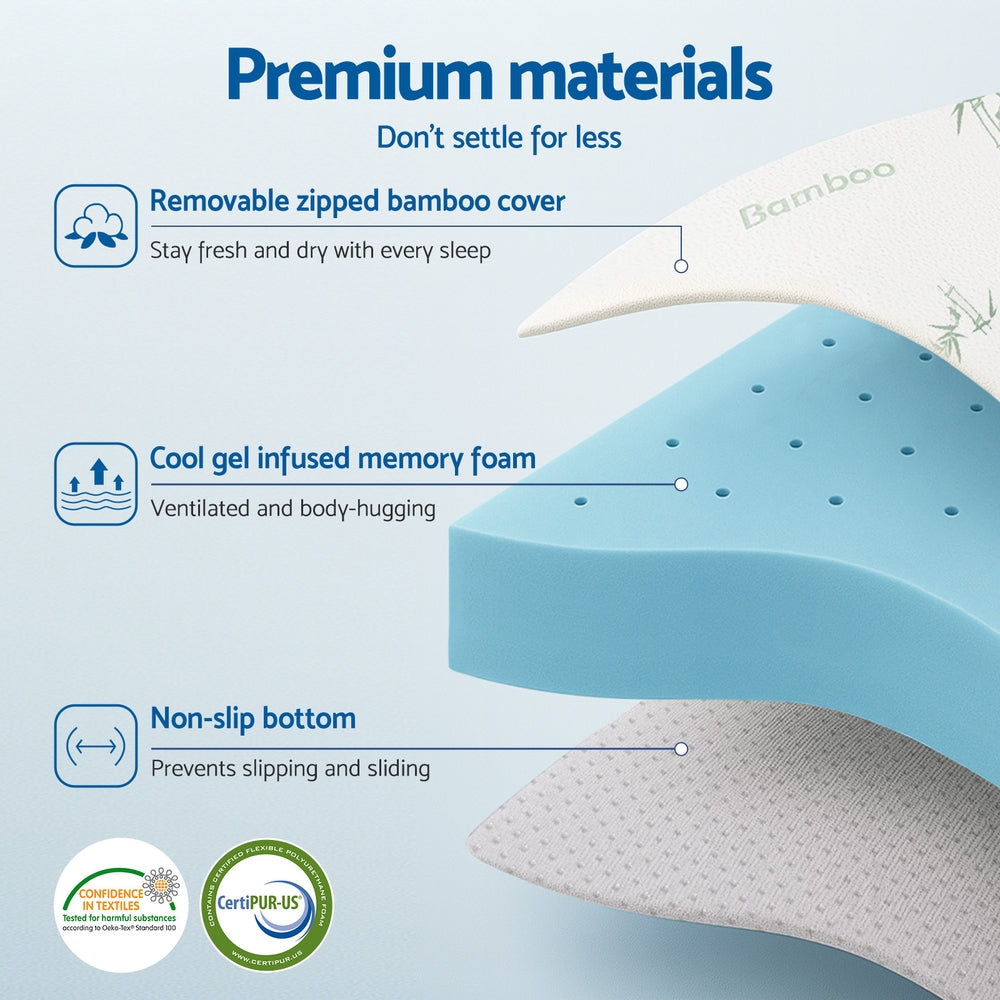 Dawn Gel Foam Mattress – Double