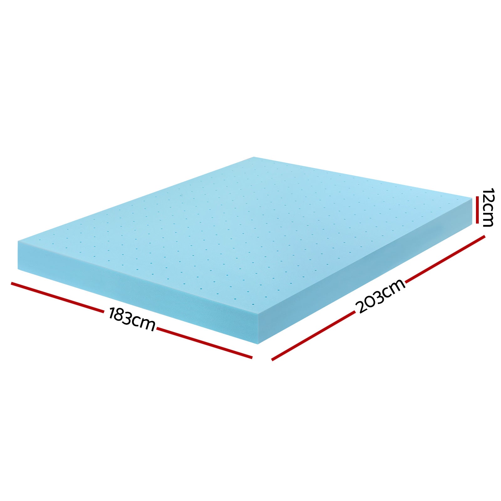 Pillowcloud Gel Foam Mattress – King