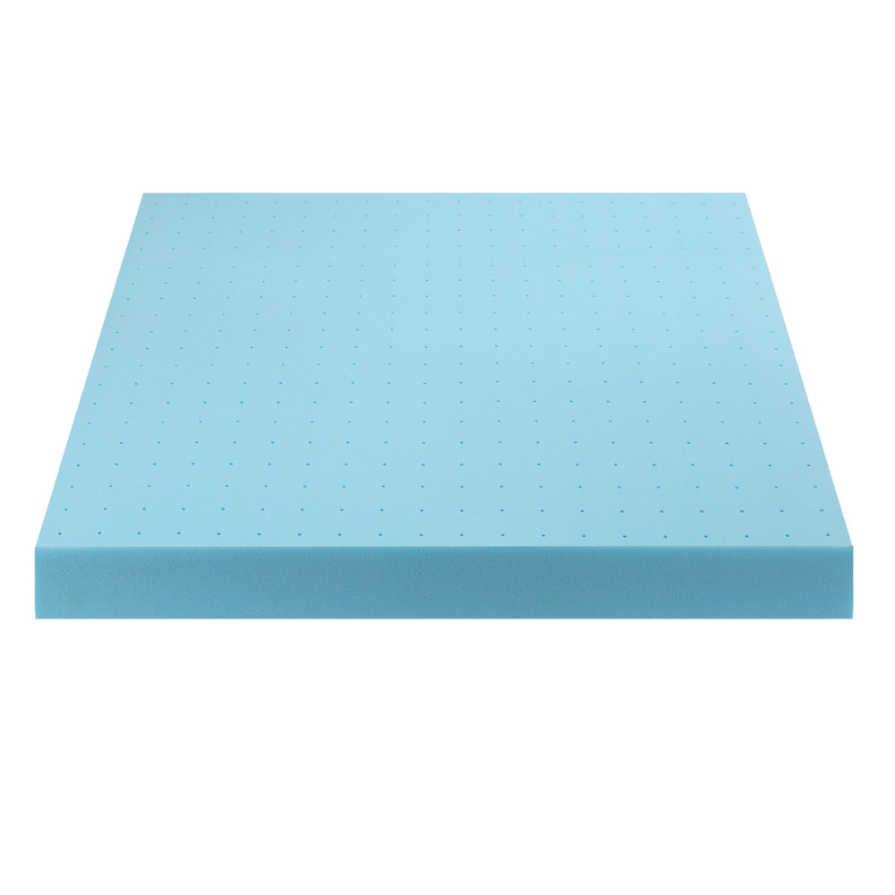 Nightfall Gel Foam Mattress Topper – White – Queen