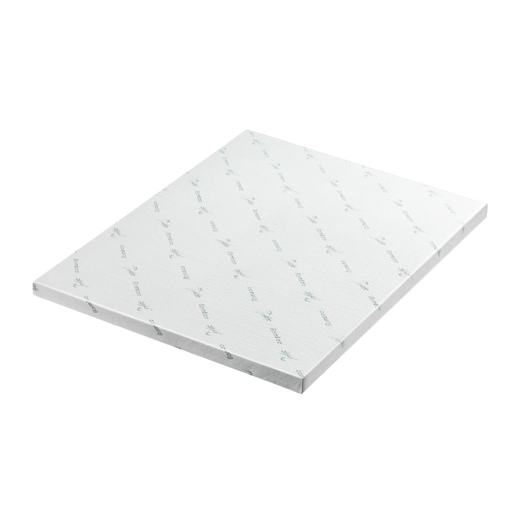Velora Gel Foam Mattress Topper – White – 8 cm – Queen
