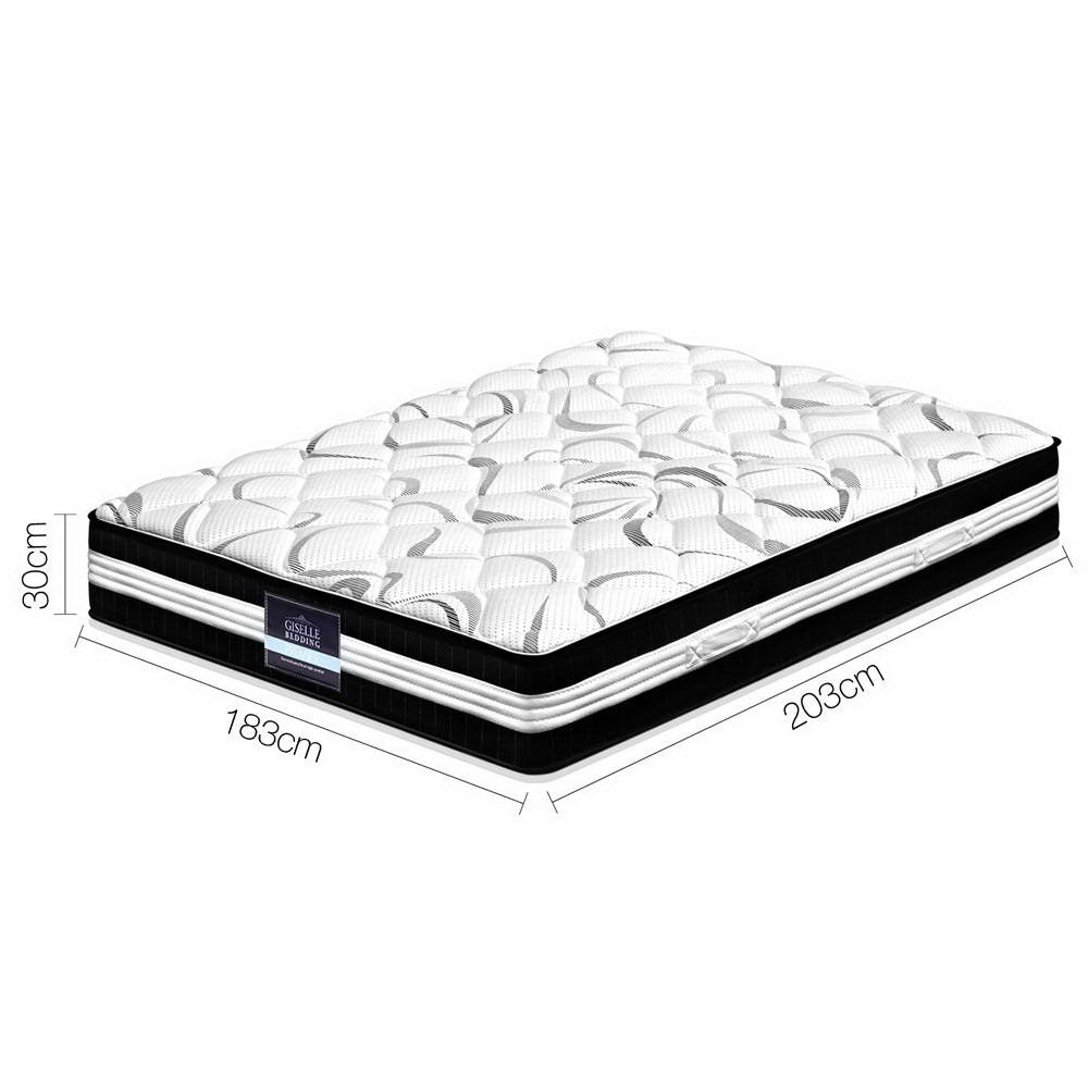 Thorton Pocket Spring Mattress – White – King