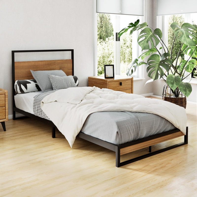 SINGLE Size - Metal Bed Frame