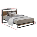 SINGLE Size - Metal Bed Frame