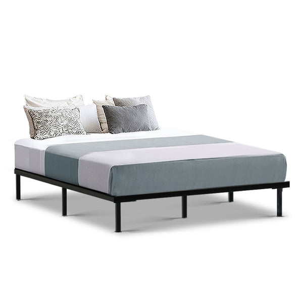 Artiss Bed Frame Queen Size Metal Frame TED