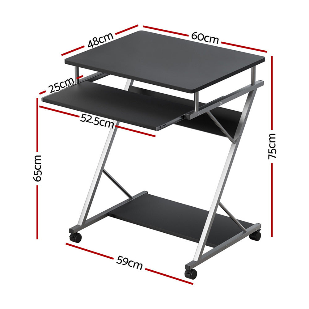 Kairo Computer Desk – Black – Standard