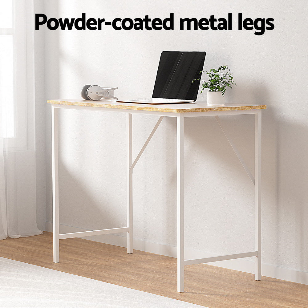 Sund Computer Desk – Brown / Wood – 100cm