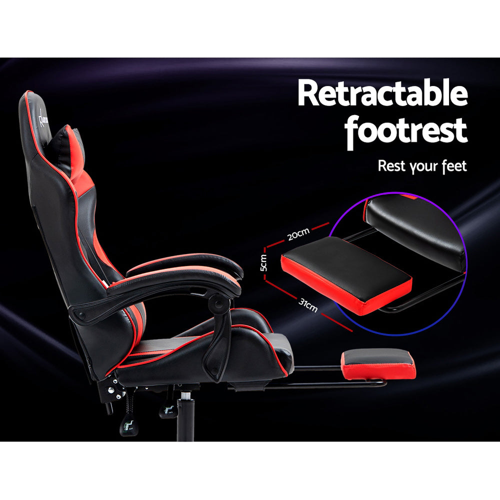 Torino Gaming Office Chair – Red – Standard