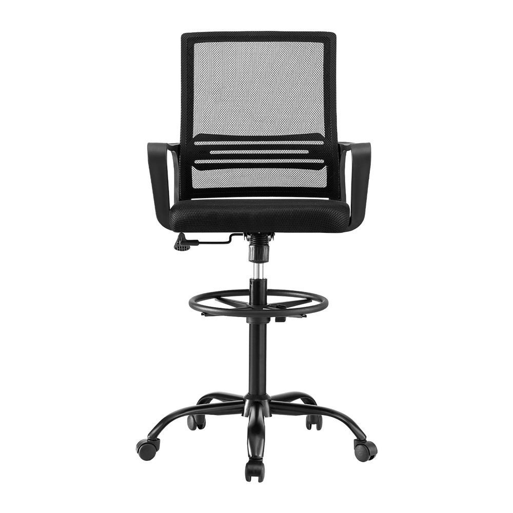 Brescia Drafting Office Chair – Black – Standard