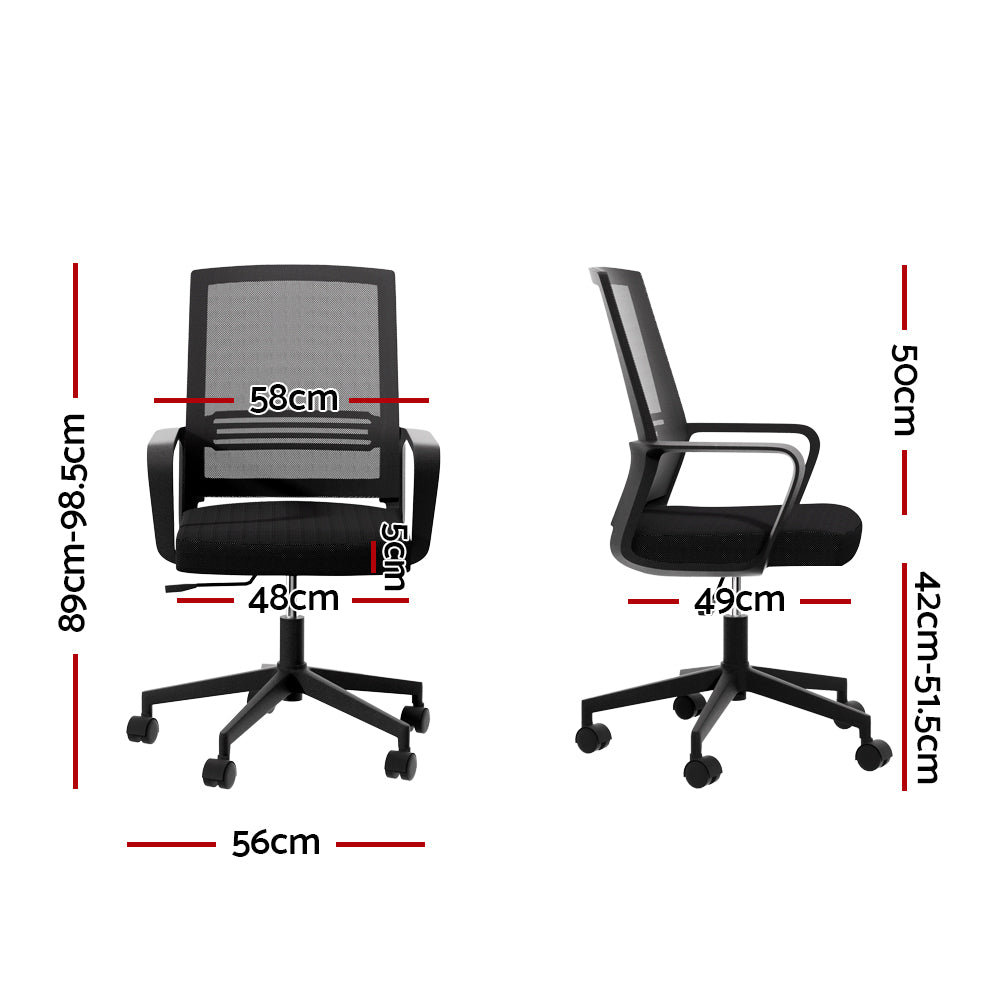 Orbit Mesh Office Chair – Black