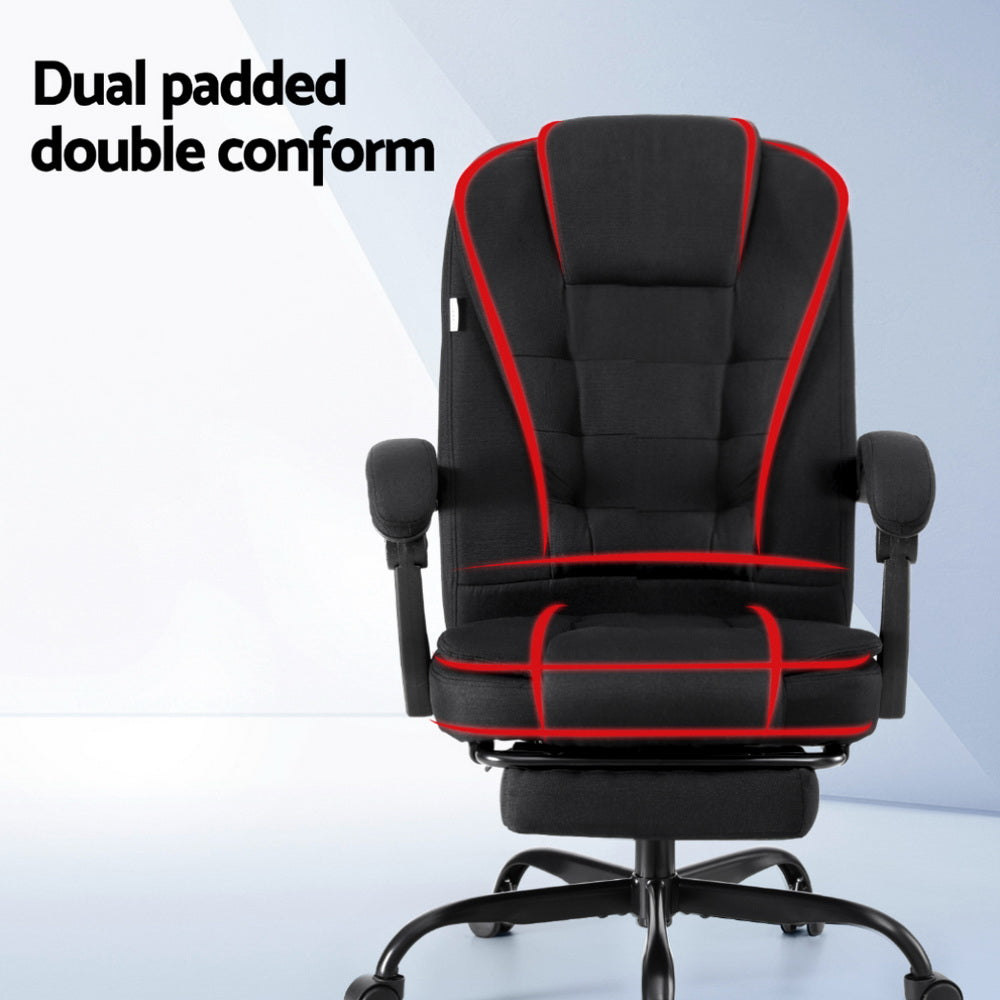 Monaco Executive Office Chair – Black – Standard