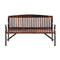 3 Seat Outdoor Wooden Garden Bench - Charcoal