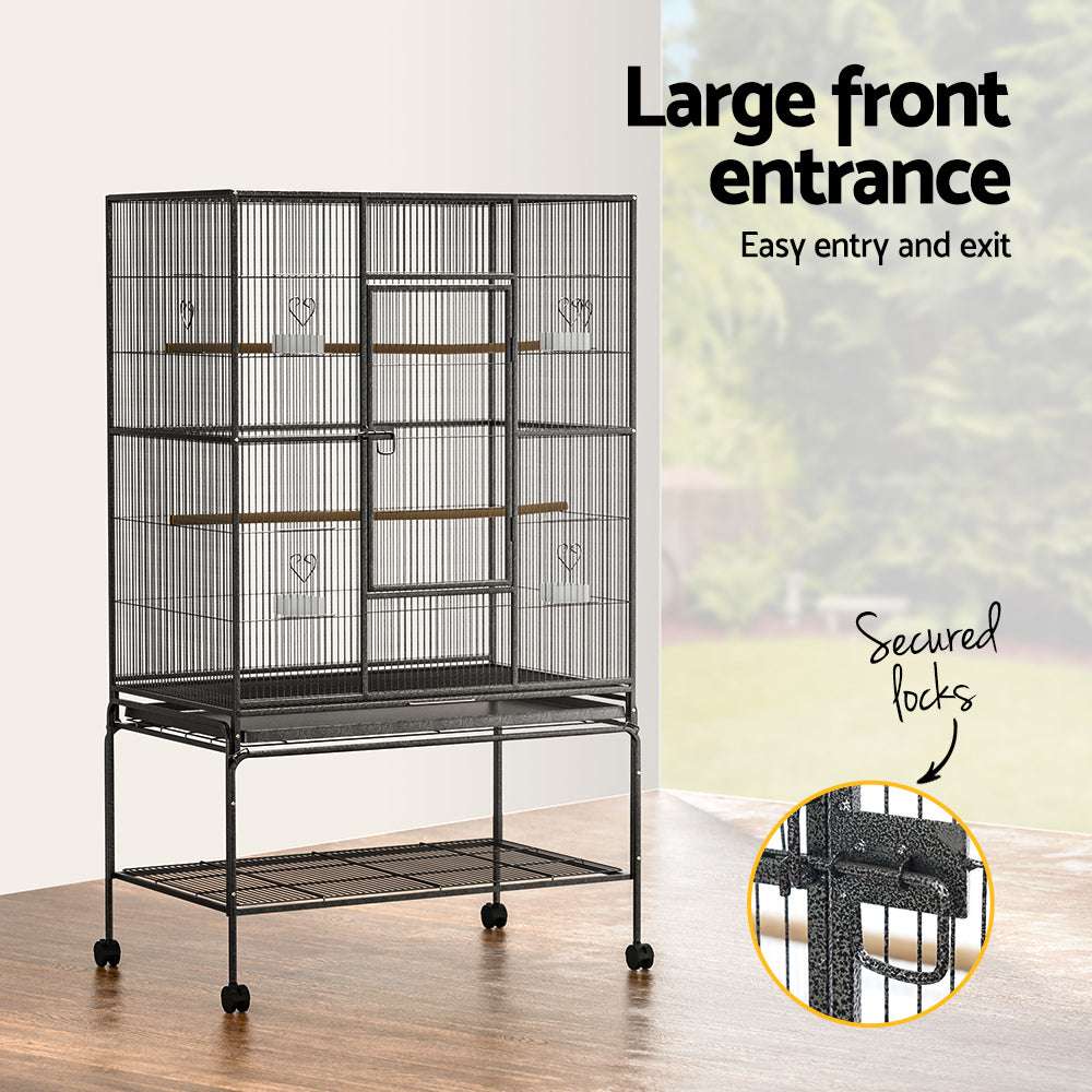 Sterling Large Bird Cage – Black – 138 cm