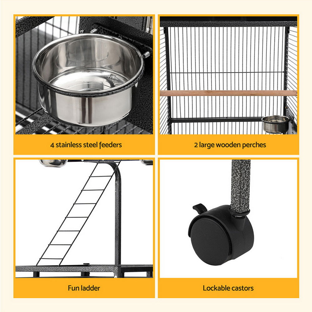 Aviana Bird Cage – Black – 155 cm