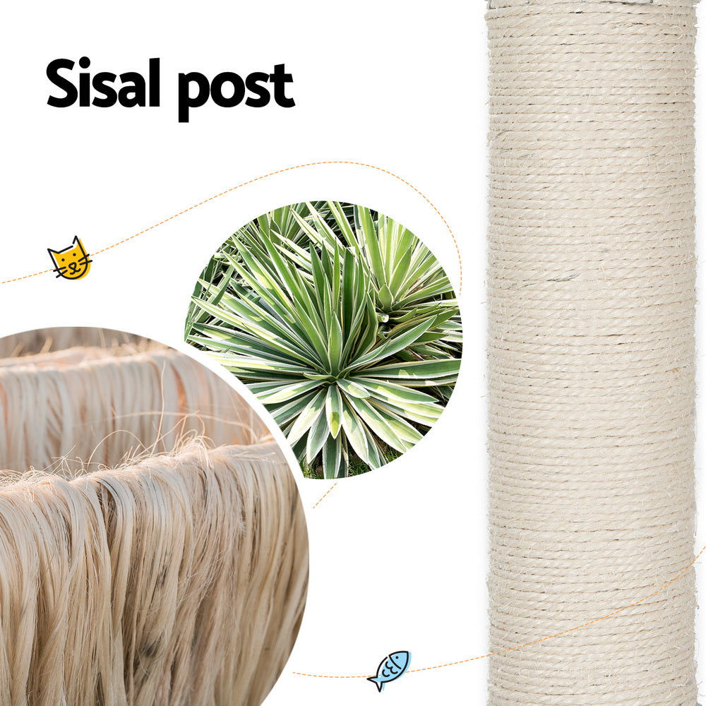 Devon Cat Scratching Tree – Beige – 142 cm