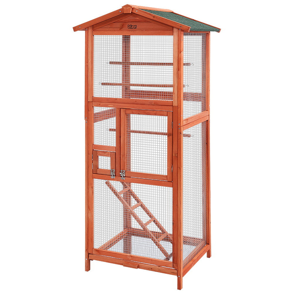 Arbor Wooden Bird Cage – Natural Wood – XL
