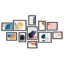 Artiss Photo Frames Art Holder 11PCS 5x7" 6x8" 8x10" Black