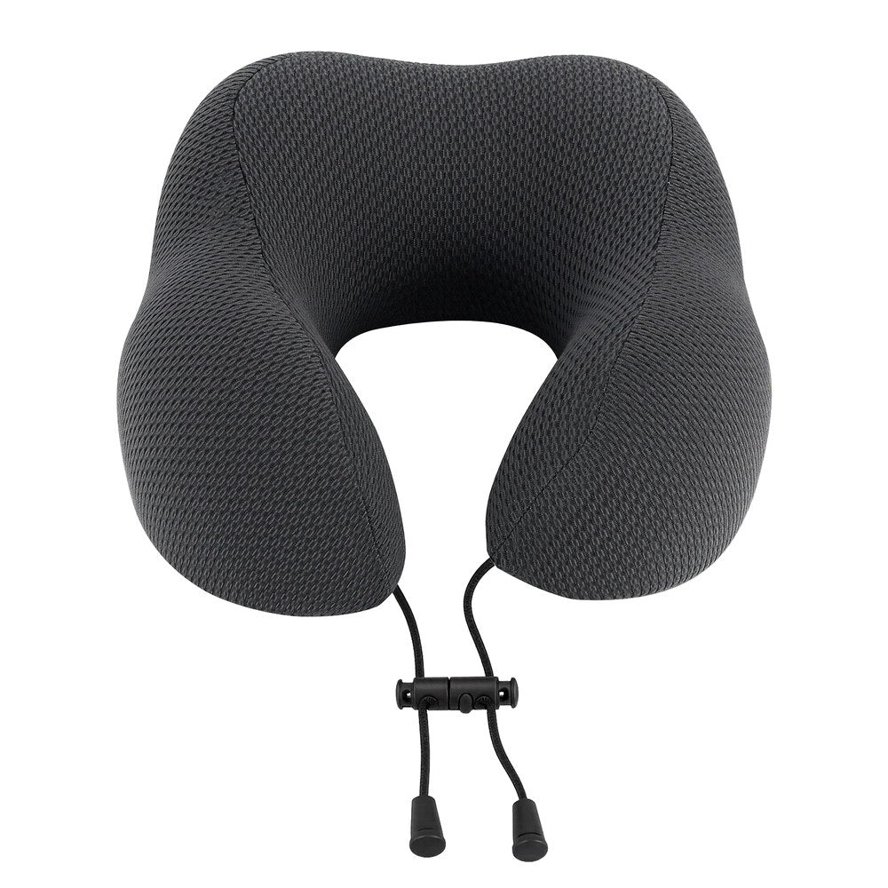 Voyage Travel Memory Foam Neck Pillow – Black