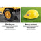 Keezi Ride On Car Toys Kids Excavator Bulldozer Sandpit Digger Car Pretend Play