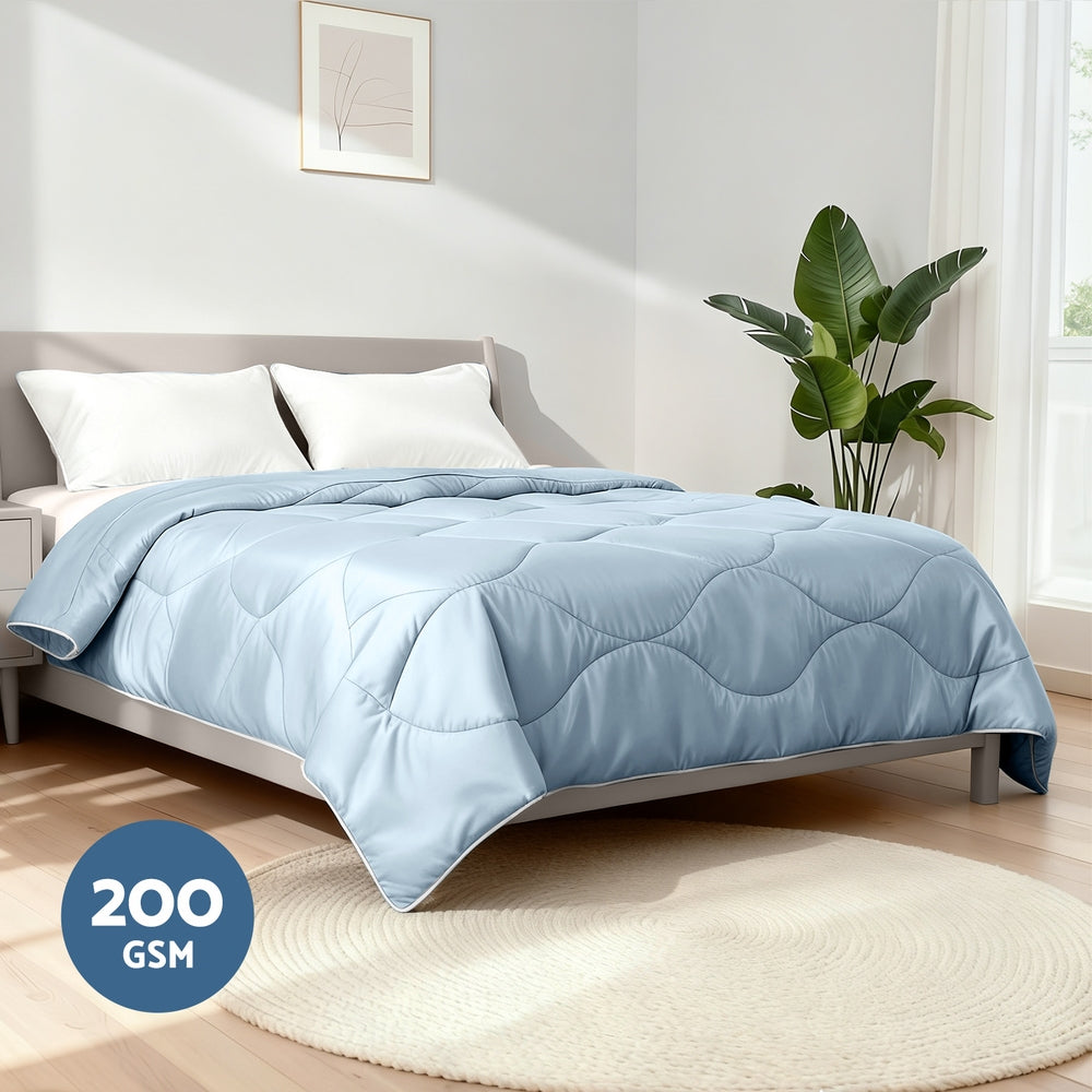 Breeze Tencel Quilt – Blue – King