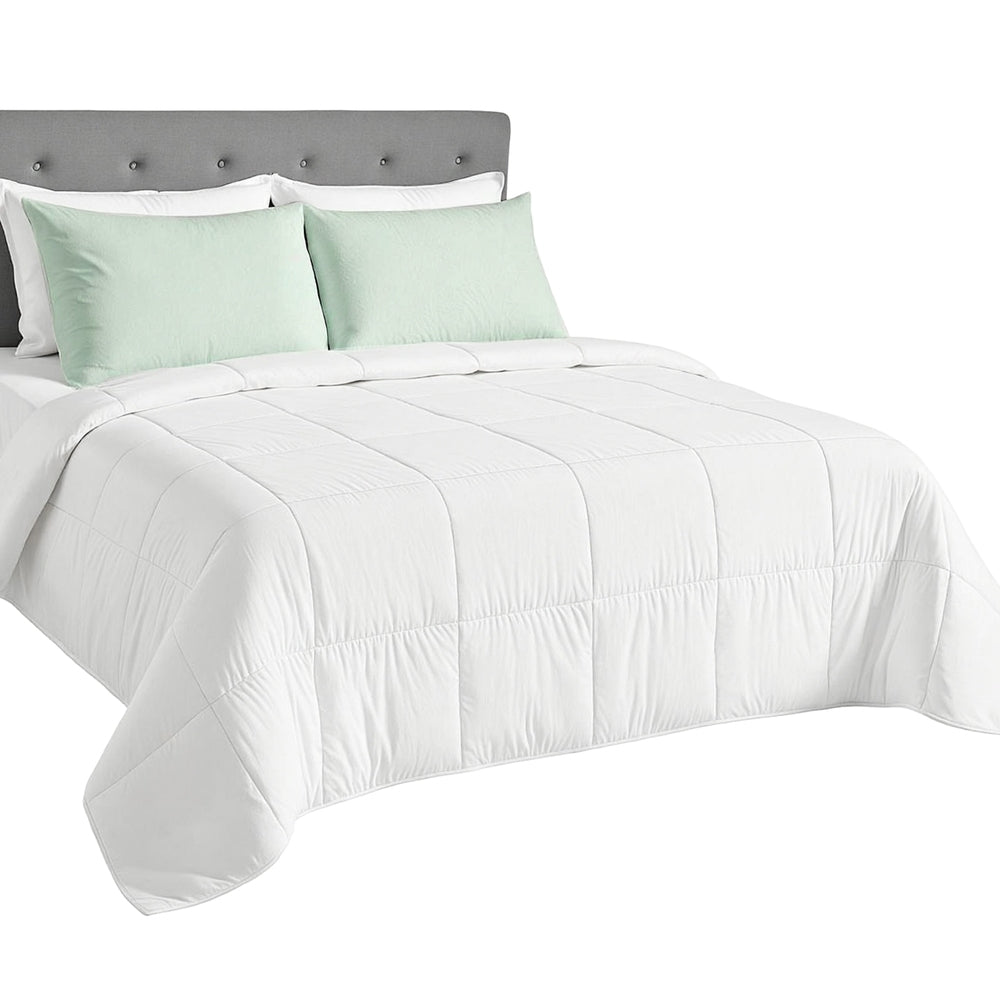 Haven Bamboo Quilt – White – King