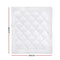 KING Size - 800GSM Microfibre Bamboo Quilt Cover - White