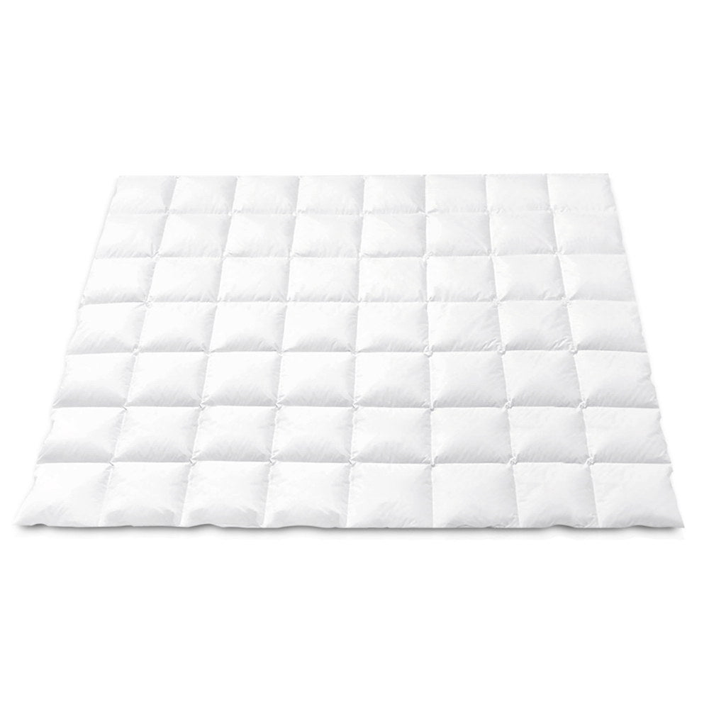 Linden 700GSM Duck Down Feather Quilt Duvet Doona Winter Blanket – Double
