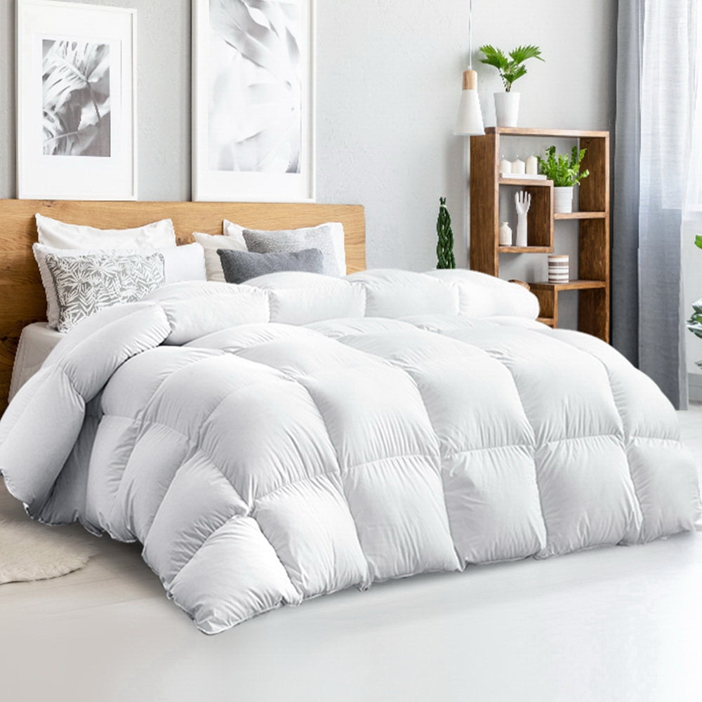 Haven 500GSM Goose Down Feather Quilt – Queen