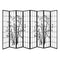 Artiss 8 Panel Room Divider Screen 348x179cm Bamboo Black White