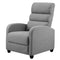 Artiss Recliner Armchair Grey Fabric Bolivia