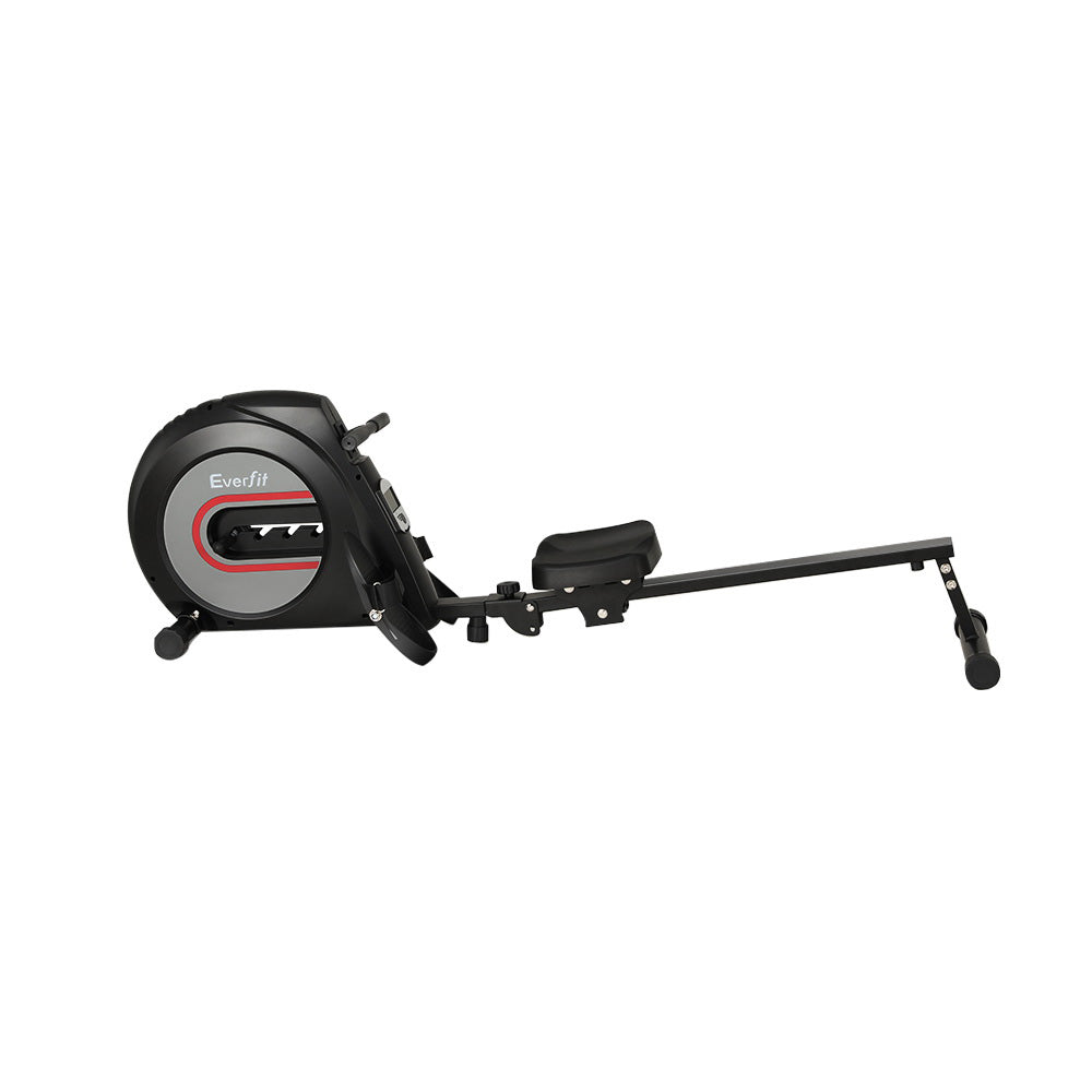 Streamline Elastic Resistance Rowing Machine – Black – 90cm