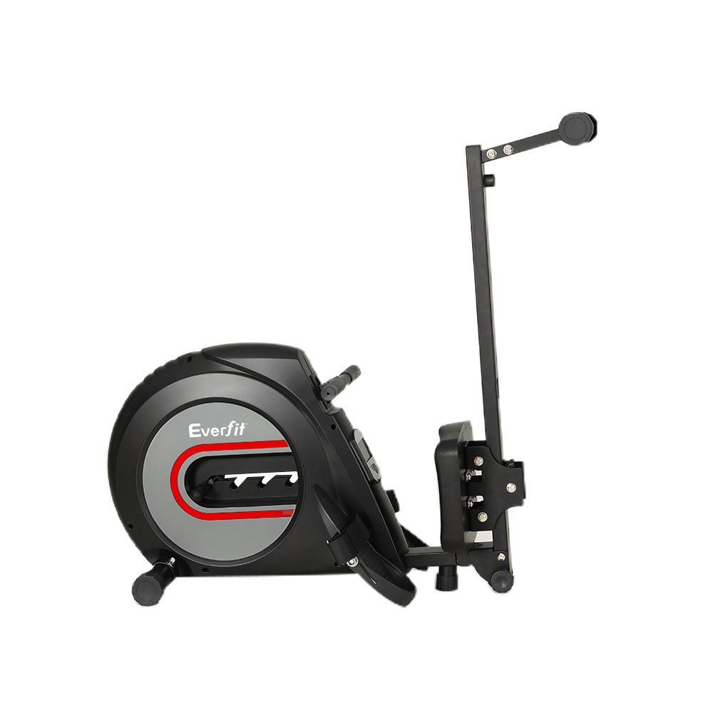Streamline Elastic Resistance Rowing Machine – Black – 90cm