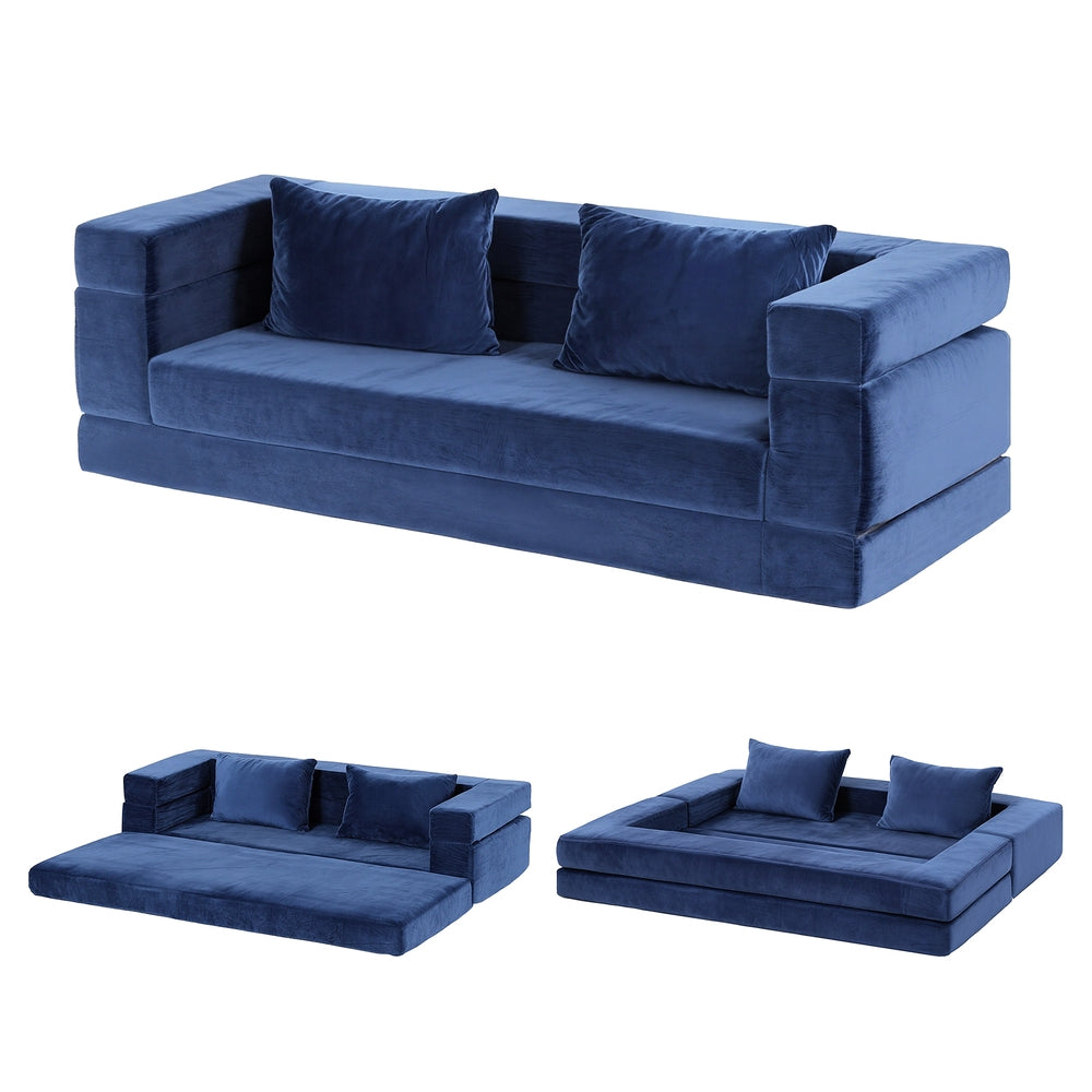 Novato Convertible Sofa Bed – Black – Single
