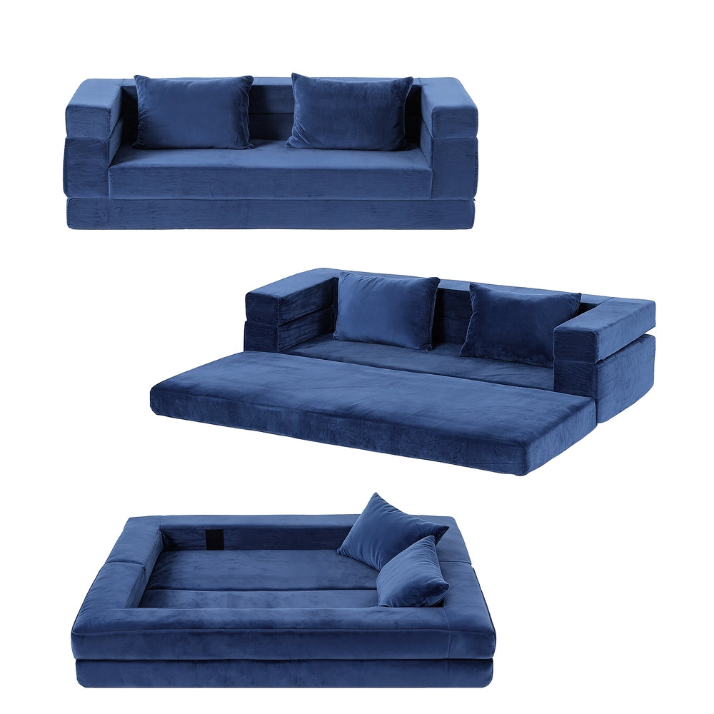Novato Convertible Sofa Bed – Black – Single