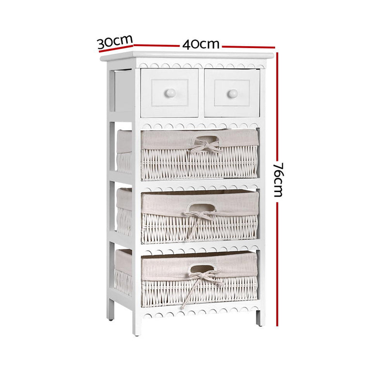 Set of Drawers with 3 Baskets