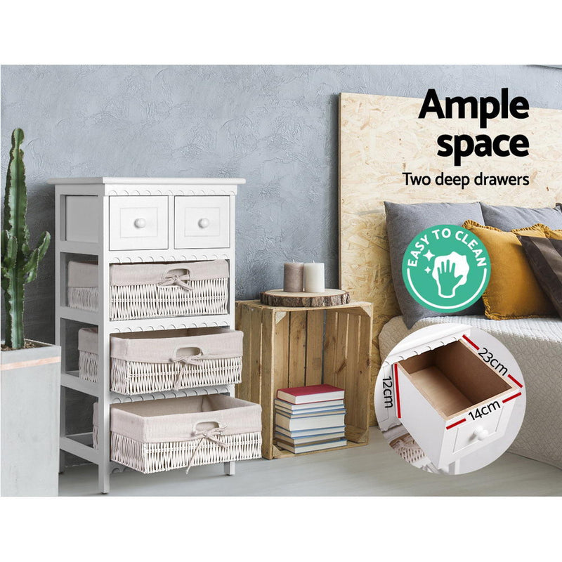 Set of Drawers with 3 Baskets