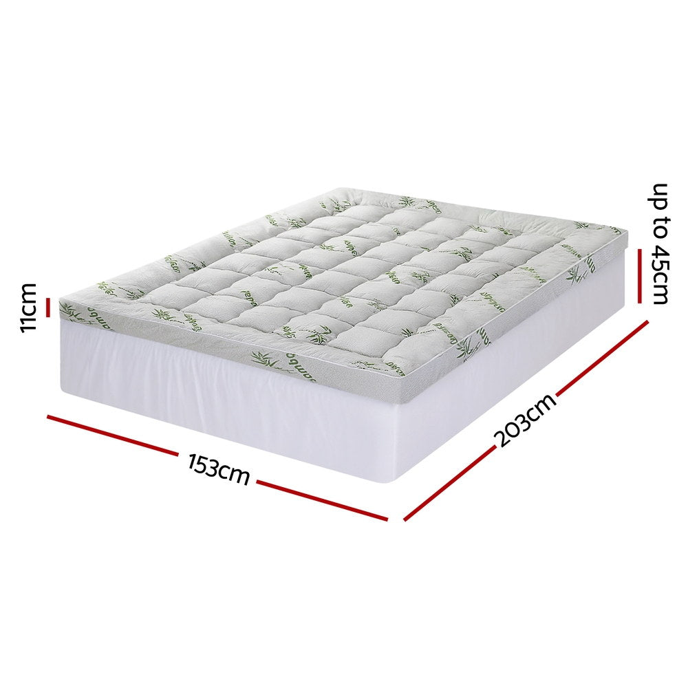 Restoria Mattress Topper – White – Queen
