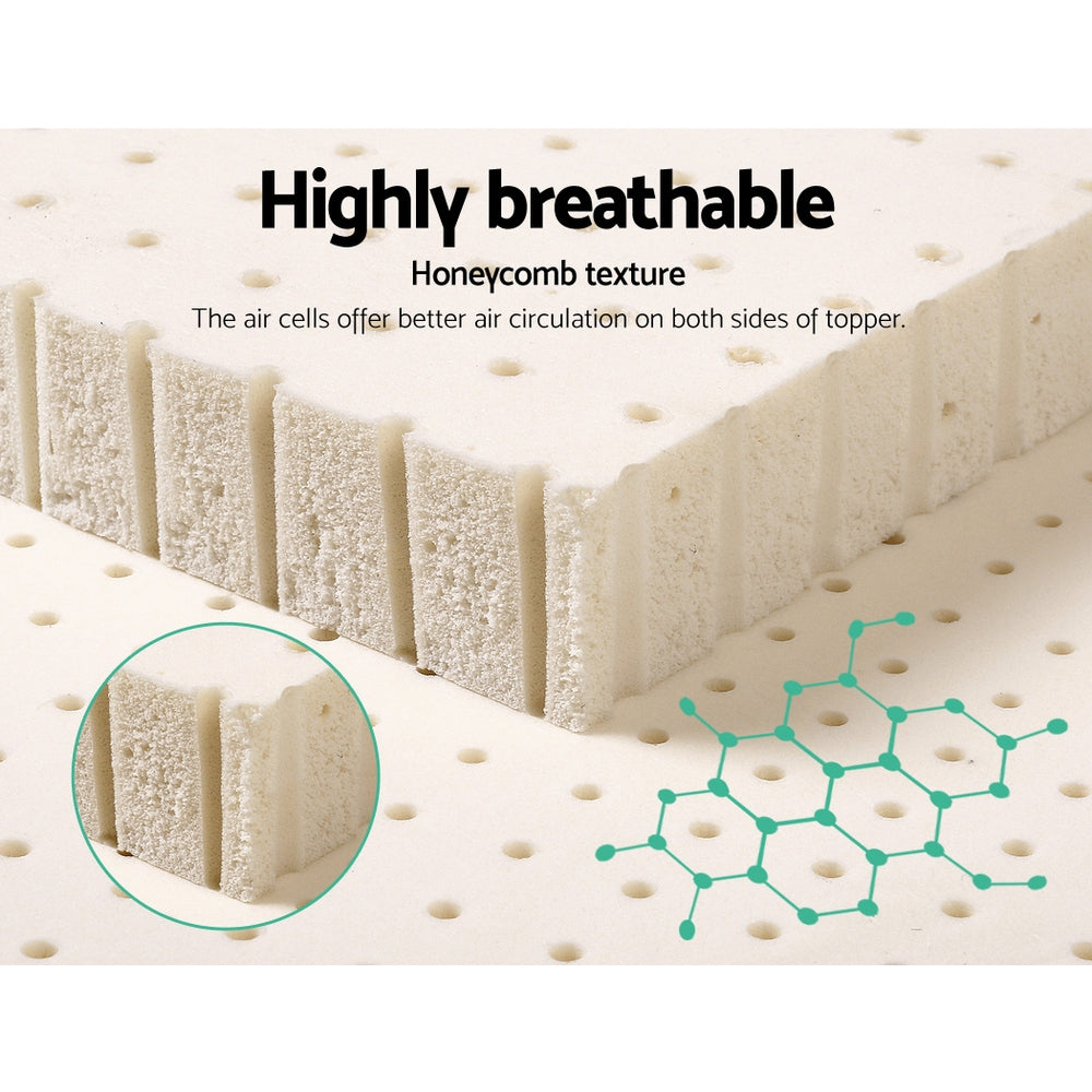 Cloudrest Latex Foam Mattress – White – Double
