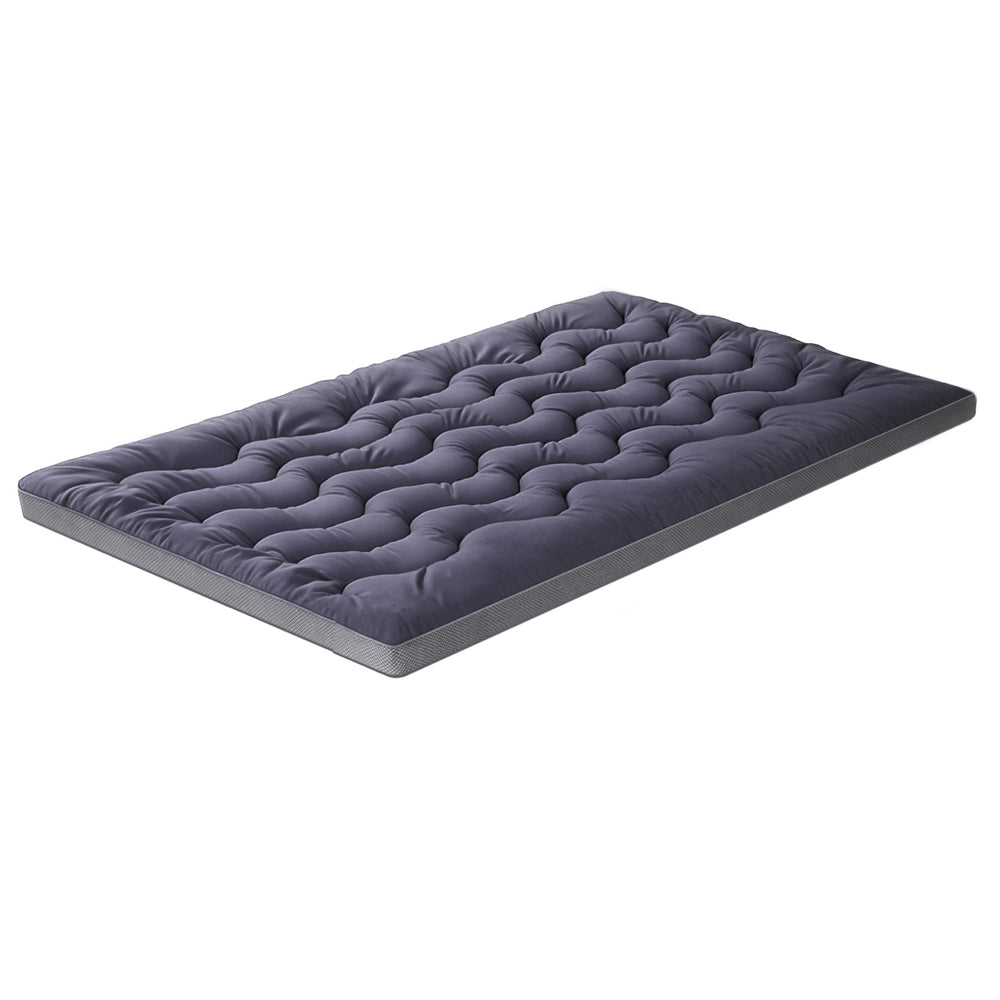 Aurora Bamboo Charcoal Mattress Topper – White – Double