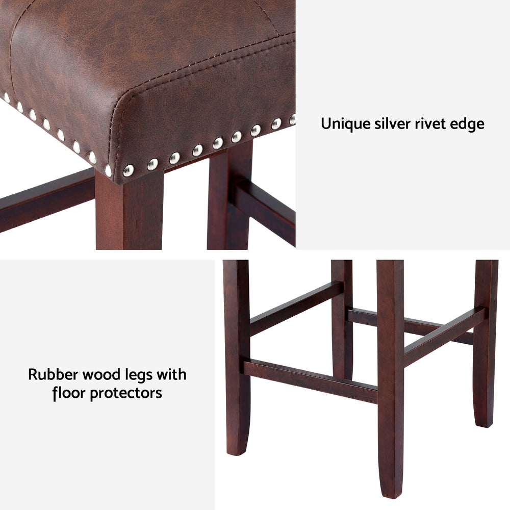 Cove Bar Stools – Brown – Set of 4