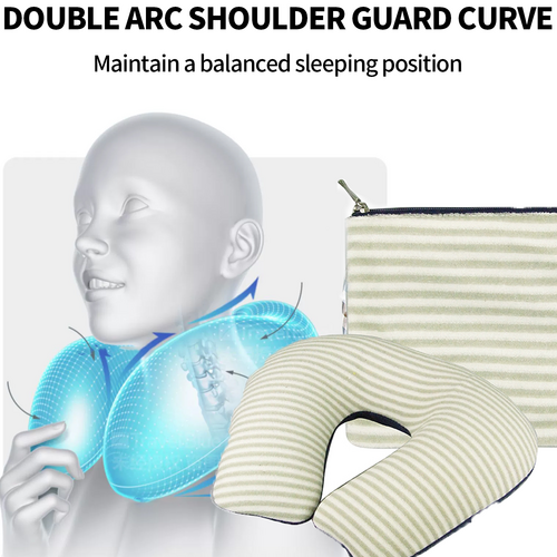 Traverse Travel Neck Pillow – Grey / Charcoal – Standard