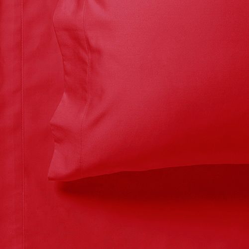Linden Ultra Soft Sheet Set – Red – Super King