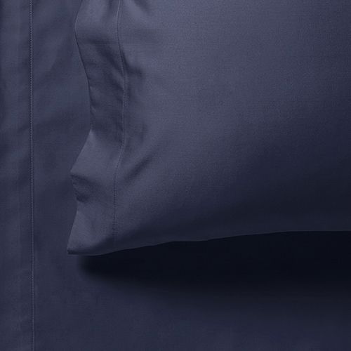 Cove 1000TC Ultra Soft Sheet Set – Midnight Blue – Single