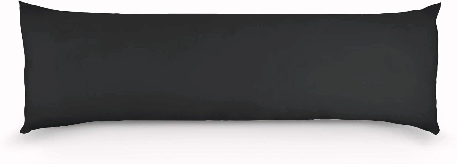 Atlas 1000TC Premium Ultra Soft Body Pillowcase – Black