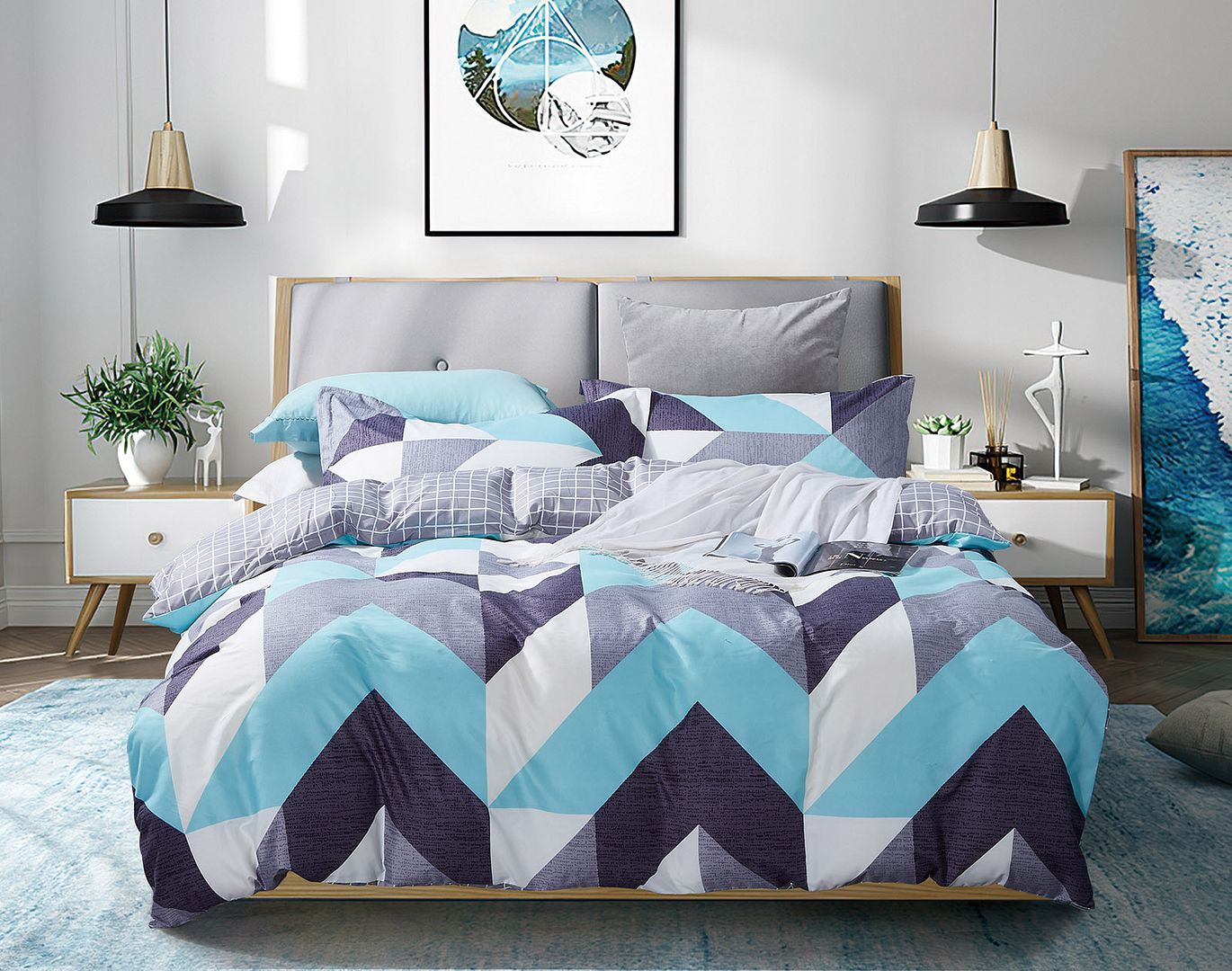Kian Duvet Quilt Cover Set – King
