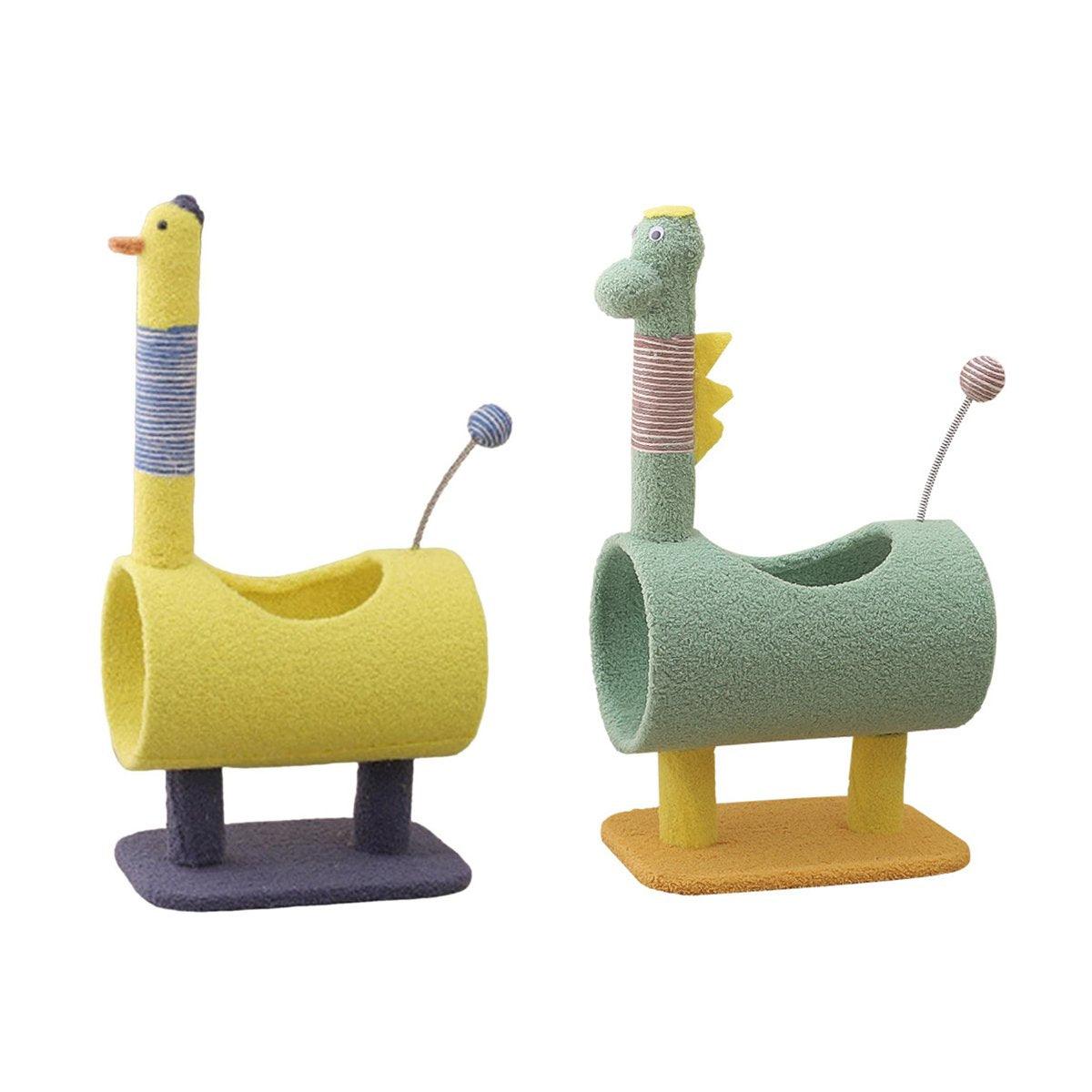 Marston Cat Climbing Frame – Yellow – Medium